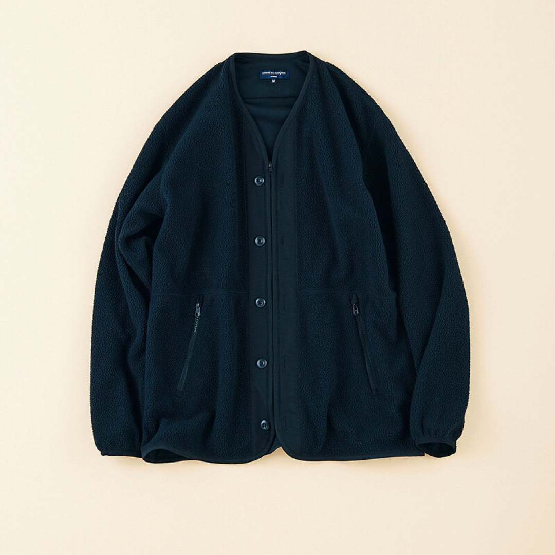 カーディガン【COMME des GARÇONS HOMME】FLEECE CARDIGAN