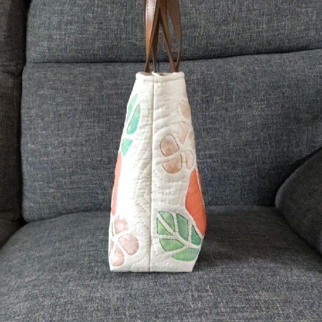 購入者が決まりました!ハンドメイド ハワイアンキルトバッグ (薔薇
