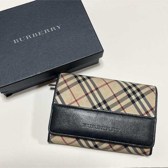 BURBERRY(バーバリー)のBurberry 財布　折り財布　ノバチェック レディースのファッション小物(財布)の商品写真