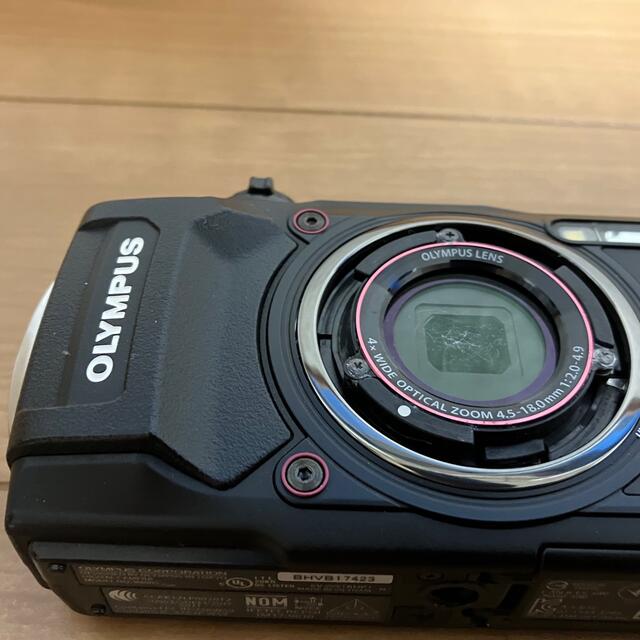 OLYMPUS(オリンパス)のtg5 オリンパス ブラック スマホ/家電/カメラのカメラ(コンパクトデジタルカメラ)の商品写真