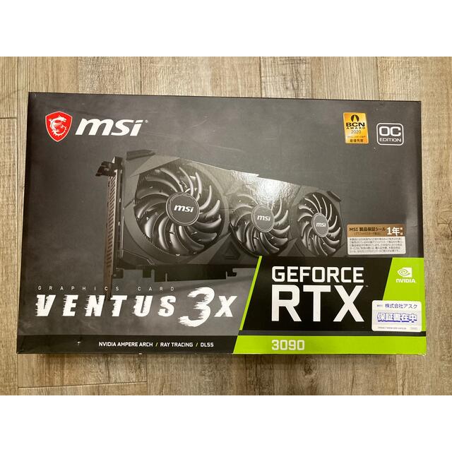 安いそれに目立つ MSI RTX3090 グラフィックボード PCパーツ - www