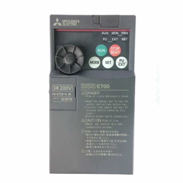 三菱電機 インバータ FR-E720-0.4K - 1