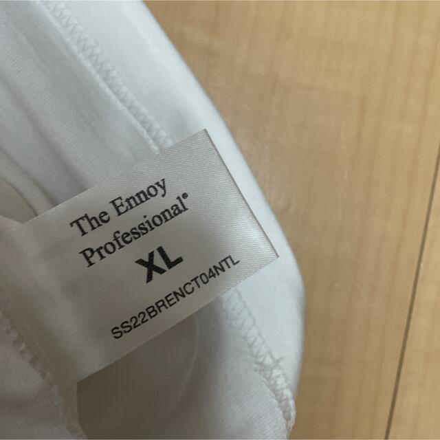 The Ennoy Professional エンノイ Tシャツ 白 XL 半額商品 48.0%割引