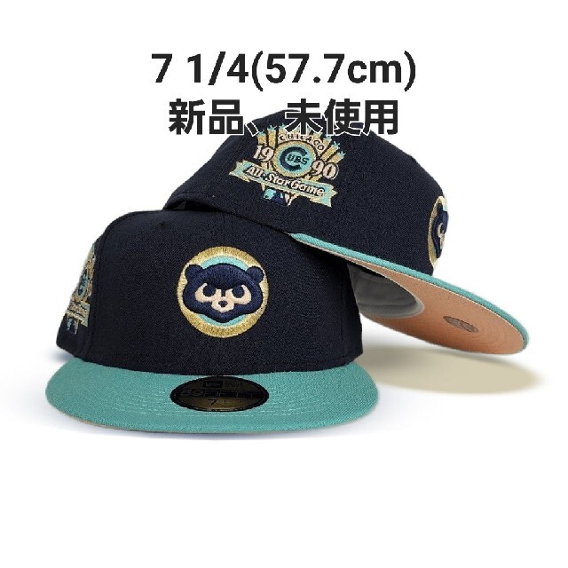 ニューエラ 59fifty シカゴ・カブス カスタムキャップ 7 1/4帽子