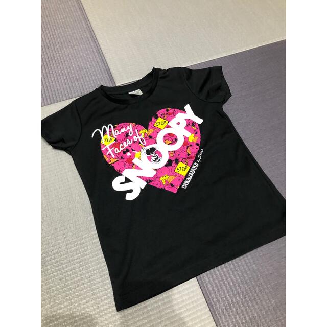 SNOOPY(スヌーピー)のSNOOPY  子供服　Tシャツ　メッシュ　130cm  女の子 キッズ/ベビー/マタニティのキッズ服女の子用(90cm~)(Tシャツ/カットソー)の商品写真