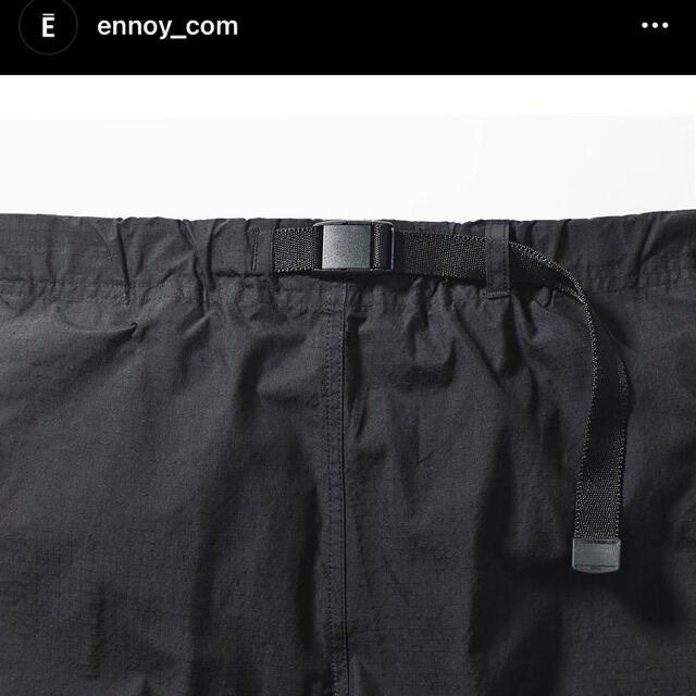 ENNOY Ripstop Easy Pants NAVY Lサイズ-