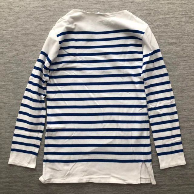 ORCIVAL(オーシバル)のORCIVALオーシバル　カットソー　バスクシャツ　白×青　サイズ5 メンズのトップス(Tシャツ/カットソー(七分/長袖))の商品写真