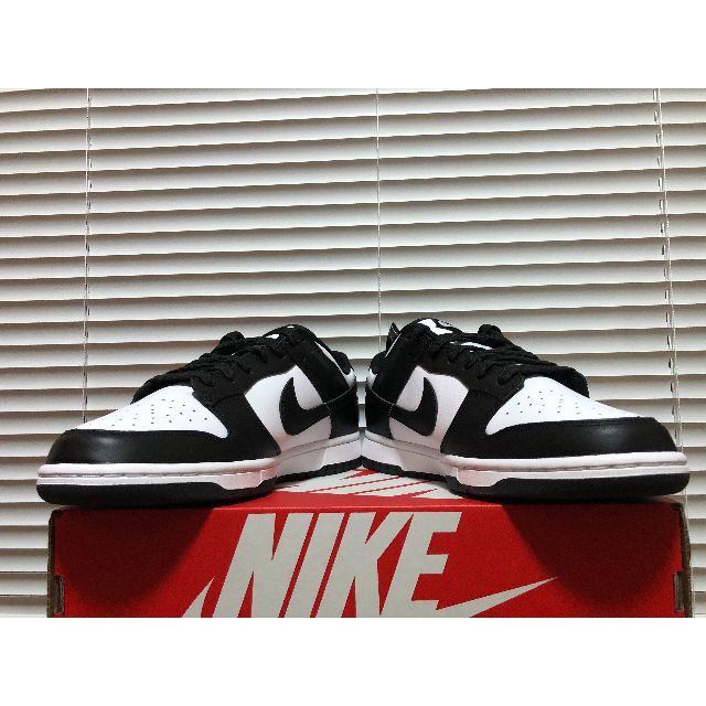 Nike Dunk Low Retro 28cm パンダ panda 白 黒