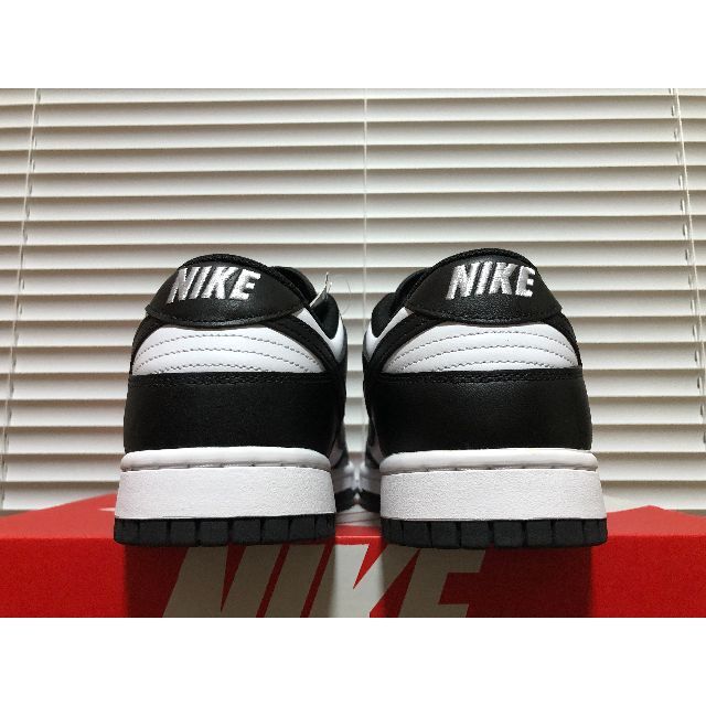 Nike Dunk Low Retro 28cm パンダ panda 白 黒