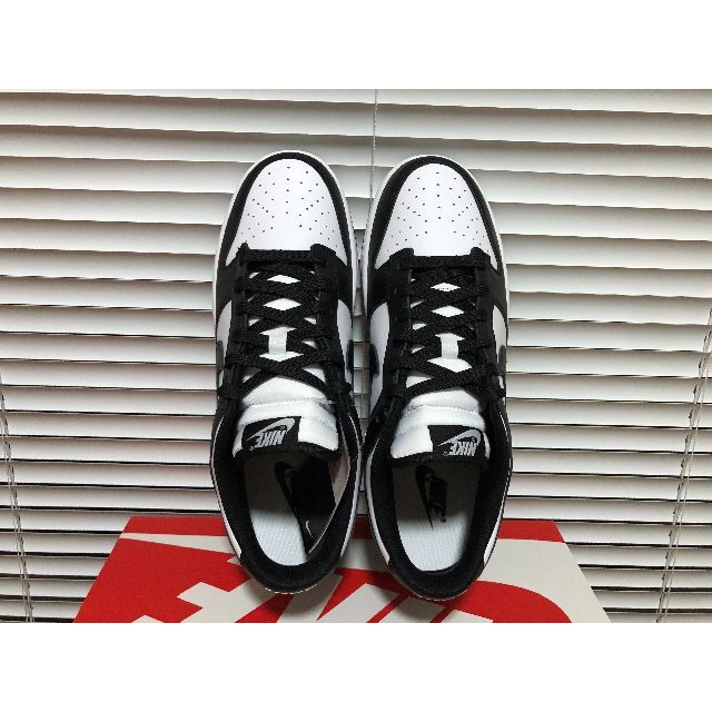Nike Dunk Low Retro 28cm パンダ panda 白 黒