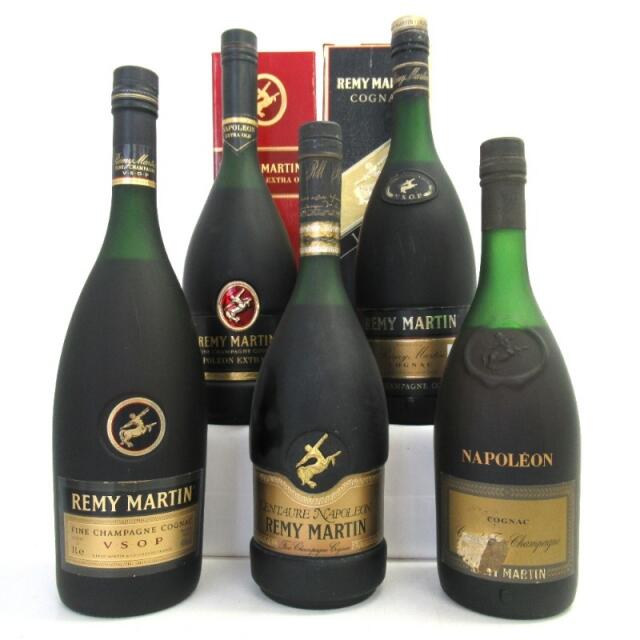 未開封★REMY MARTIN【レミーマルタン】 5本セット 700/1000ml 箱付