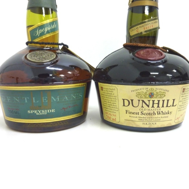 Dunhill(ダンヒル)の未開封★Dunhill【ダンヒル】 スペイサイド オールドマスター 3本セット 700/750ml 箱なし【中古】 食品/飲料/酒の酒(ウイスキー)の商品写真