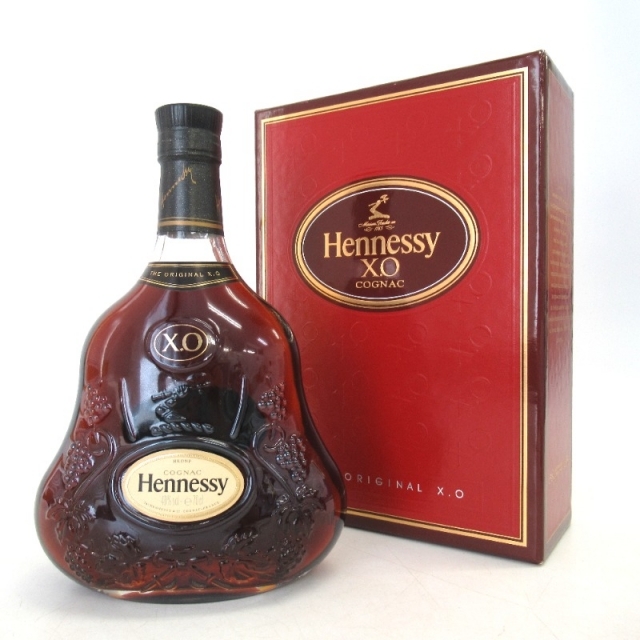 未開封☆Hennessy【ヘネシー】 XO 黒キャップ 700ml 箱付【中古】 人気 ...