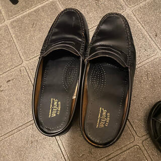オフィシャル通販  レディース　コインローファー　黒 G.H.BASS ローファー/革靴