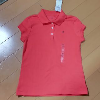 トミーヒルフィガー(TOMMY HILFIGER)の【新品】トミー・ヒルフィガー　ポロシャツ　12~14歳(Tシャツ/カットソー)