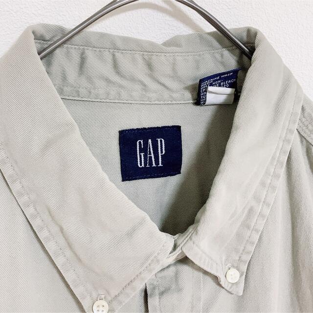 GAP(ギャップ)の90s OLD GAP 無地 L/S shirt XXL メンズのトップス(シャツ)の商品写真
