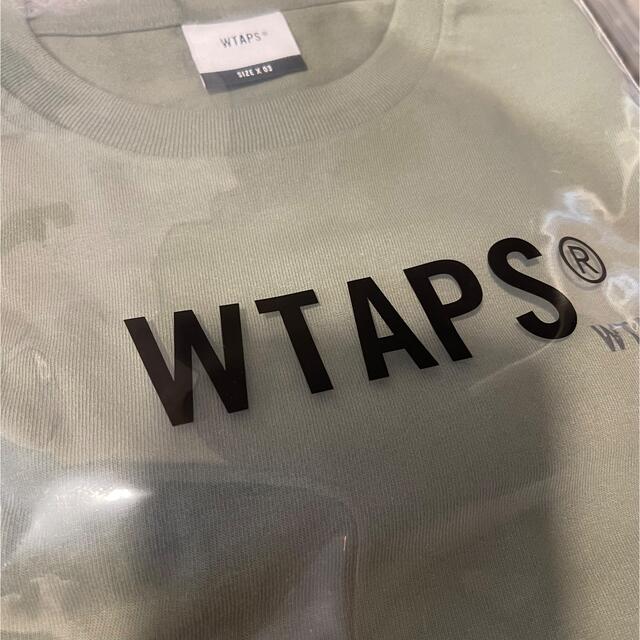 W)taps(ダブルタップス)のwtaps standard Tee OLIVE Lサイズ　 メンズのトップス(Tシャツ/カットソー(半袖/袖なし))の商品写真