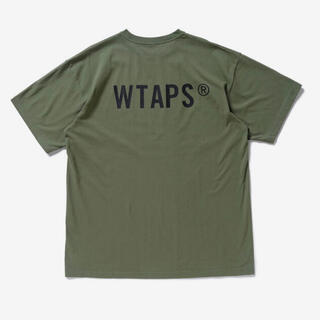 ダブルタップス(W)taps)のwtaps standard Tee OLIVE Lサイズ　(Tシャツ/カットソー(半袖/袖なし))
