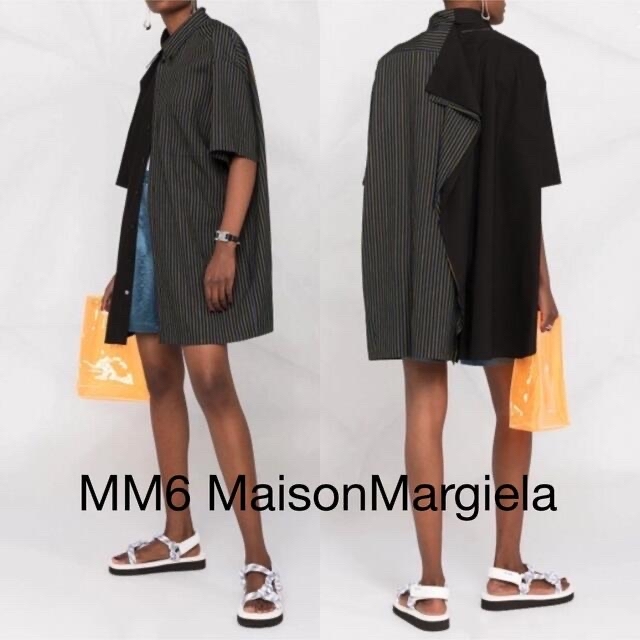 【新品】MM6 MaisonMargiela  オーバーサイズ シャツワンピース