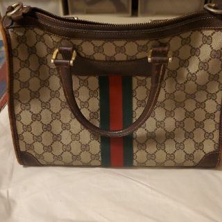 グッチ(Gucci)の金額確定激安❗GUCCIヴィンテージハンドバック　シェリーラインGGスプリーム(トートバッグ)