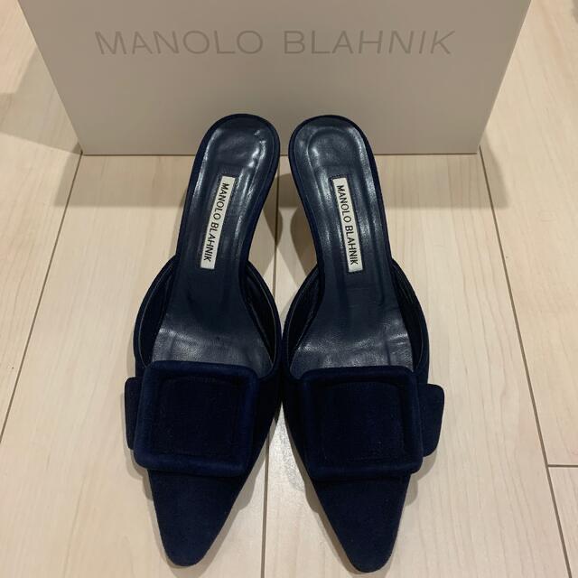 マノロブラニク　サンダル　ミュール　38 MANOLOBLAHNIK パンプス