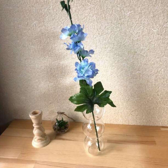 バブル フラワーベース 花瓶 花器 韓国インテリア 3連 アジアン雑貨