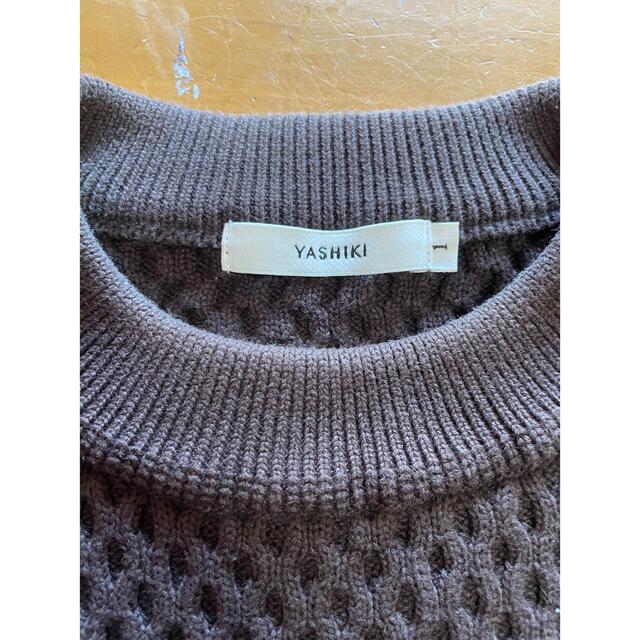 YASHIKI 19aw Akikaze Knit Navy 2 | unimac.az