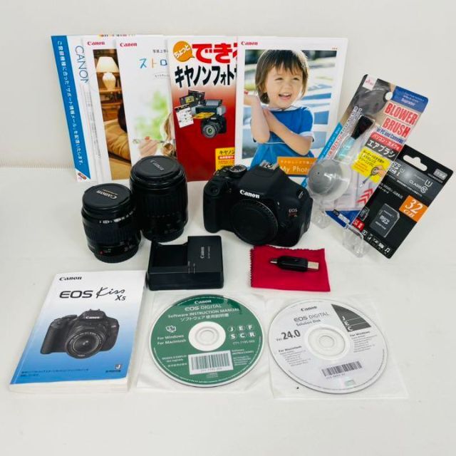 ☆美品☆使用回数小】Canon EOS X5 Wレンズセット ☆新春福袋2022