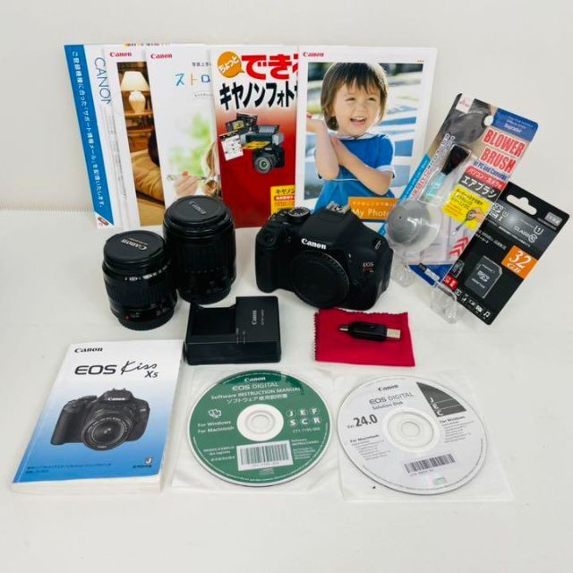 【☆美品☆使用回数小】Canon EOS X5 Wレンズセット