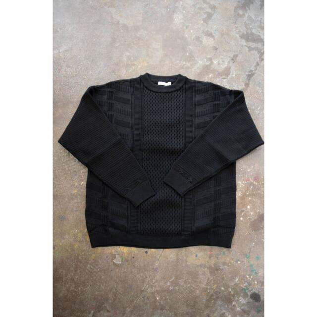 メンズYASHIKI【19AW】Arare Knit(BLACK)