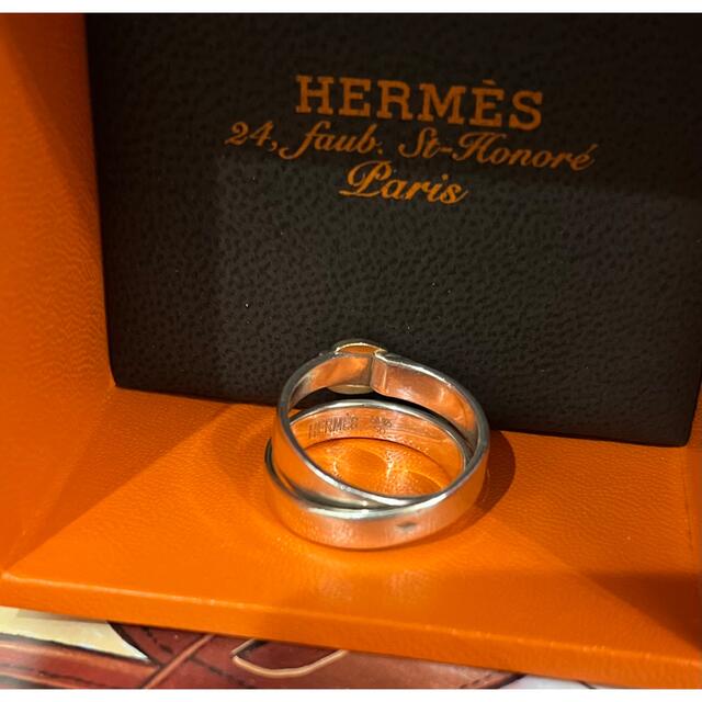 Hermes(エルメス)の※専用※HERMES エルメス ダブルトゥルー リング レディースのアクセサリー(リング(指輪))の商品写真