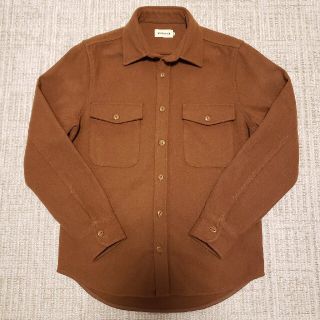 ロンハーマン(Ron Herman)のTailor stitch テイラースティッチ シャツジャケット ウール 茶系(シャツ)