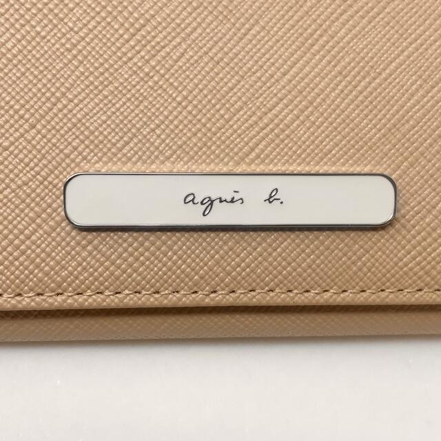 未使用☺︎agnes b. voyage アニエスベー 長財布 ベージュ 白