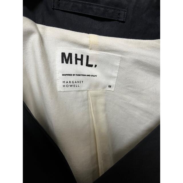 MHL コットン ナイロンステンカラーコート MHL コットン ナイロンステンカラーコート