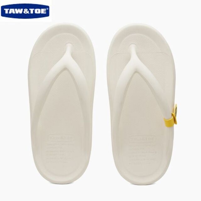 TAW&TOE FlipFlopZEROVITYBIO OFFWHITE23cm | bombaytools.com