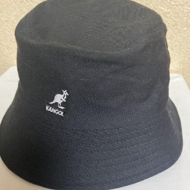 KANGOL(カンゴール)のカンゴールバケットハット 新品未使用品 帽子 ハット ブラックM レディースの帽子(ハット)の商品写真