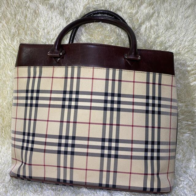 美品✨BURBERRY バーバリー トートバッグ ノバチェック A4収納可能 www