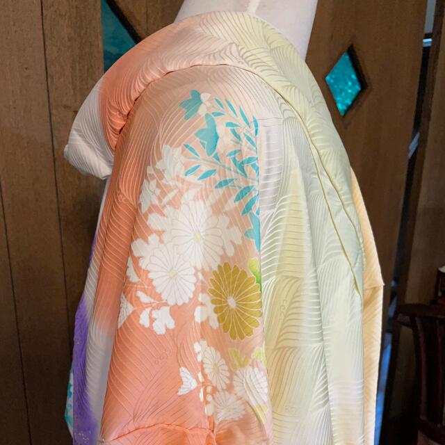 未使用品 仮り絵羽 はんなりした振袖 美品 | historical.org.il
