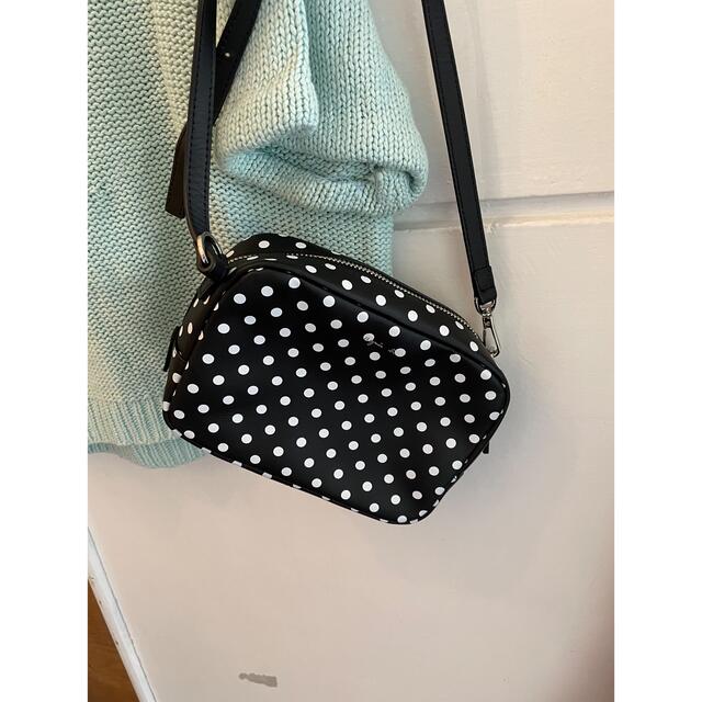 agnes b.(アニエスベー)の最終価格🖤8/7🤍agnes b. dot shoulder bag. レディースのバッグ(ショルダーバッグ)の商品写真