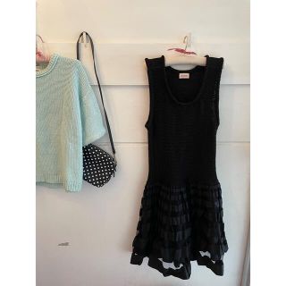 レペット(repetto)の最終価格🖤🖤repetto onepiece.(ひざ丈ワンピース)