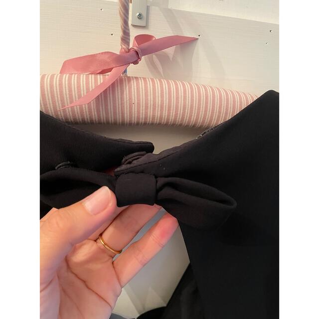 miumiu(ミュウミュウ)の発送前売り切り🖤‼︎miumiu ribbon dress. レディースのワンピース(ひざ丈ワンピース)の商品写真