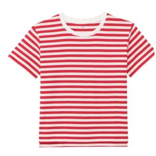 ムジルシリョウヒン(MUJI (無印良品))のMUJI LABO クルーネックボーダーTシャツ⭐︎(Tシャツ(半袖/袖なし))