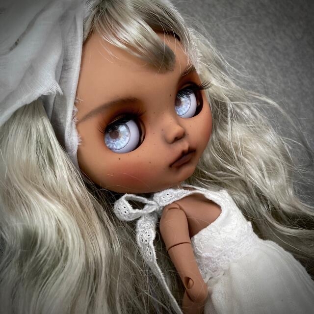 necoma doll】カスタムアイシードール◇ダーク肌◇新品OFフルセット