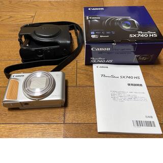 キヤノン(Canon)のCanon PowerShot SX740HS (SL)  +  CSC-500(コンパクトデジタルカメラ)