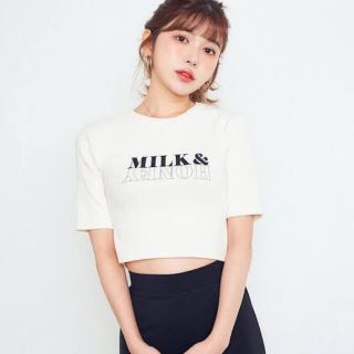 エイミーイストワール(eimy istoire)のMILK&HONEY Tシャツ　ダーリッチ(Tシャツ(半袖/袖なし))