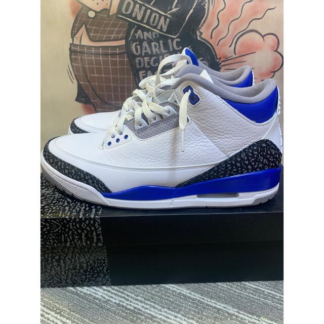 NIKE AIR JORDAN 3 "RACER BLUE"