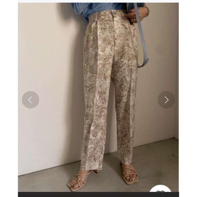 Ameri VINTAGE(アメリヴィンテージ)のAMERI MILA LINEN LIKE TAPERED PANTS パンツ レディースのパンツ(カジュアルパンツ)の商品写真