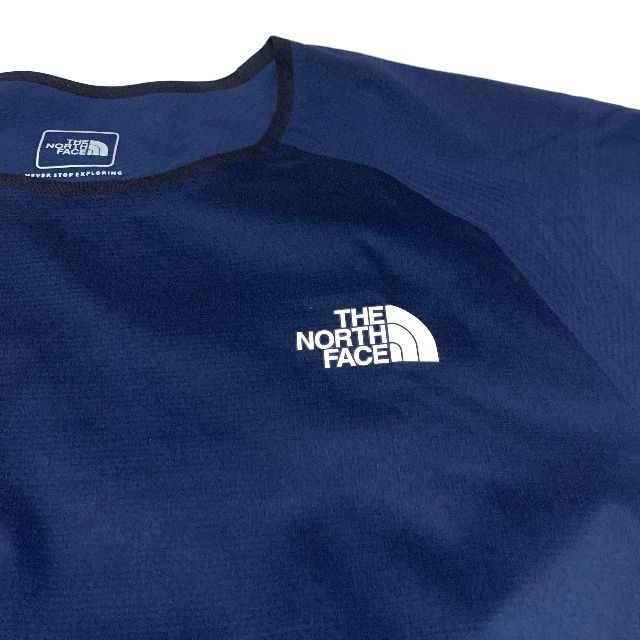 THE NORTH FACE(ザノースフェイス)の新品　Sサイズ　ノースフェイス　S/S ビヨンド ザ ウォール クルー　ネイビー メンズのトップス(Tシャツ/カットソー(半袖/袖なし))の商品写真