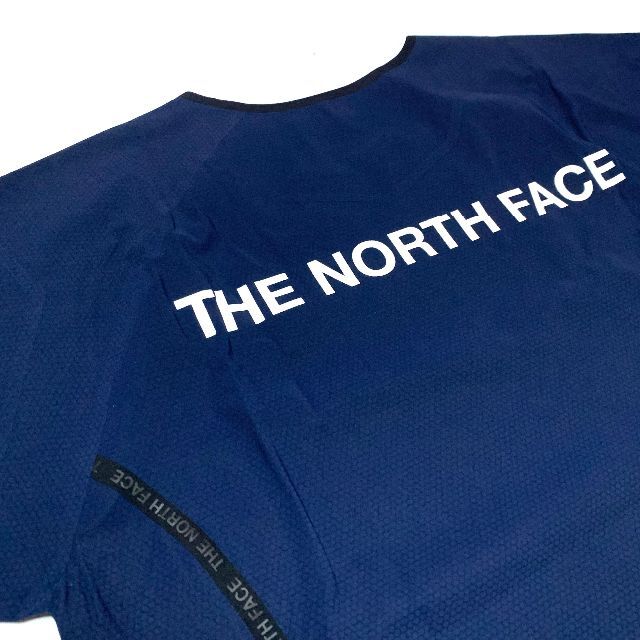 THE NORTH FACE(ザノースフェイス)の新品　Sサイズ　ノースフェイス　S/S ビヨンド ザ ウォール クルー　ネイビー メンズのトップス(Tシャツ/カットソー(半袖/袖なし))の商品写真