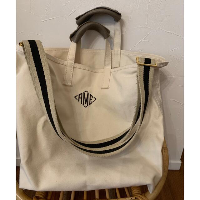 AMERICANA AME Tote Bag +ストラップ⭐︎ハンドルカバー付